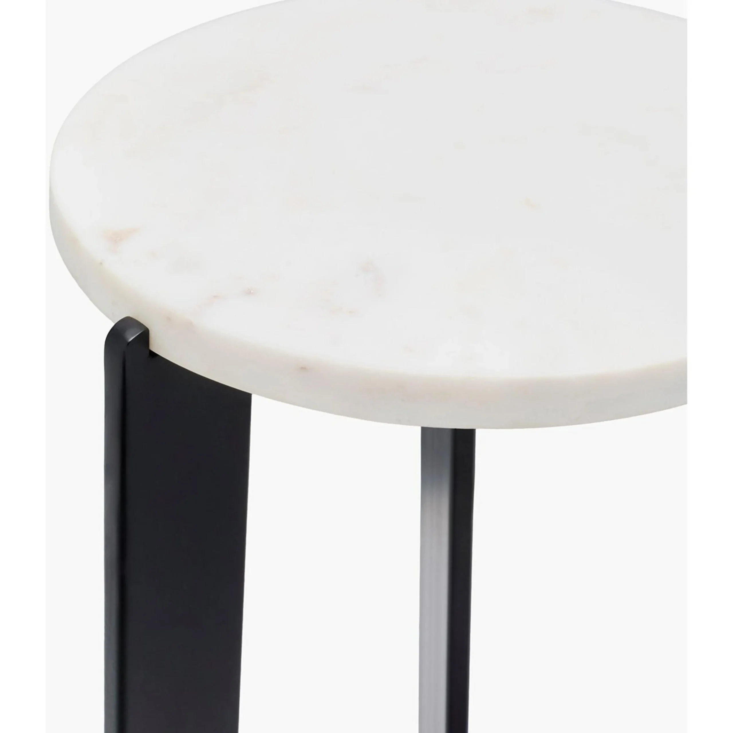 Thiago End Table - Marble
