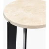 Thiago End Table - Marble