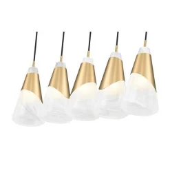 Thrace Linear Island Chandelier