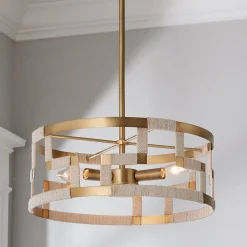 Threaded Grid Convertible Ceiling Light