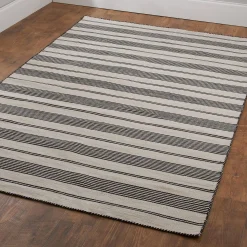 Ticking Stripe Indoor / Outdoor Rug