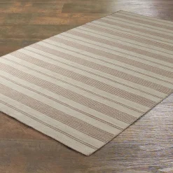 Ticking Stripe Indoor / Outdoor Rug