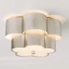 Tiered Daisy Shade Ceiling Light