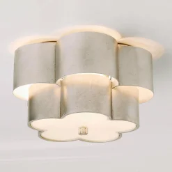 Tiered Daisy Shade Ceiling Light