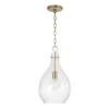 Tierni Pendant - Seeded Glass