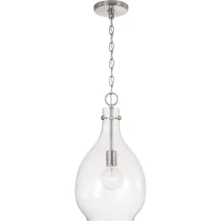 Tierni Pendant - Seeded Glass