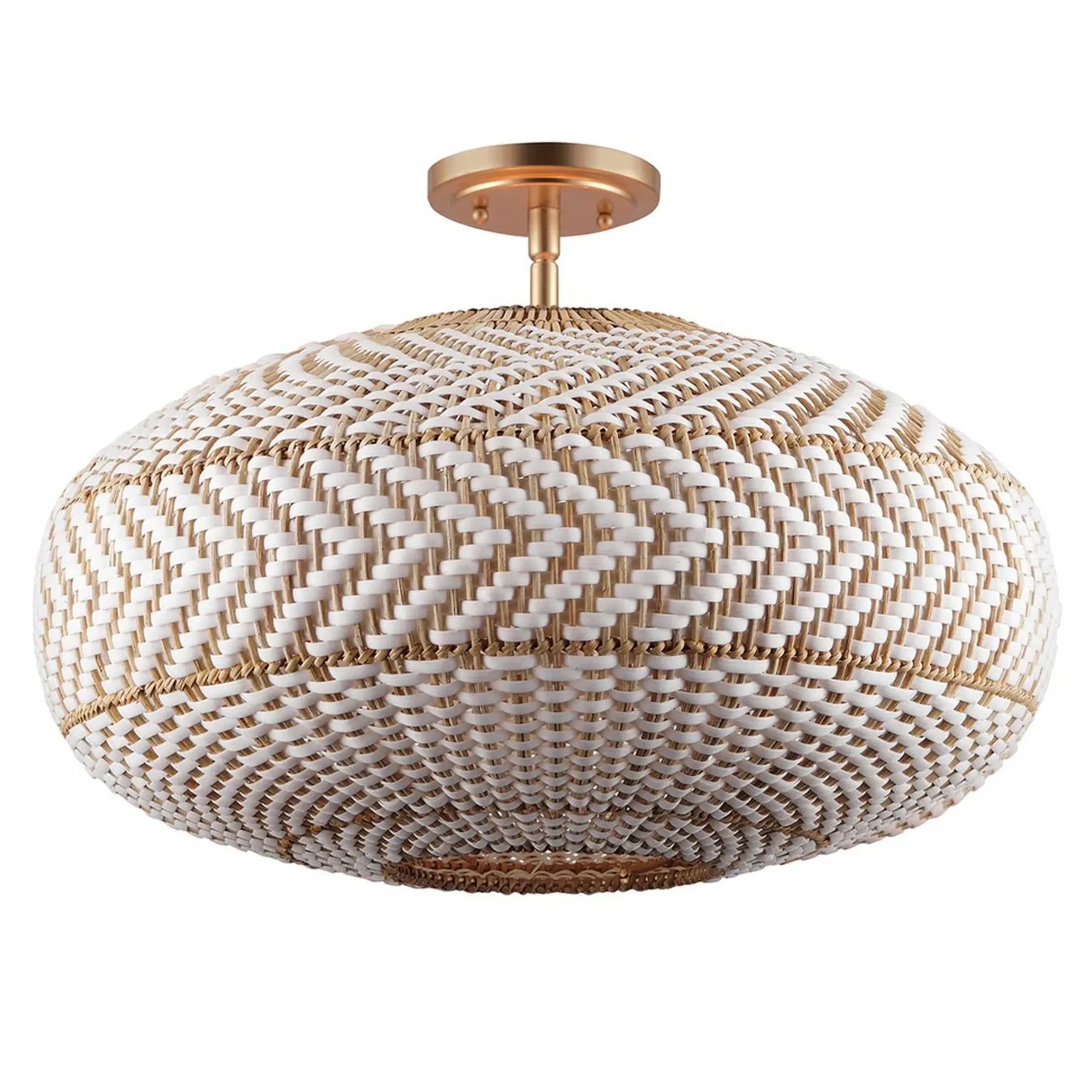 Tobago Semi-Flush Ceiling Light
