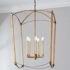 Traditional Beaux Lantern - 5 Light