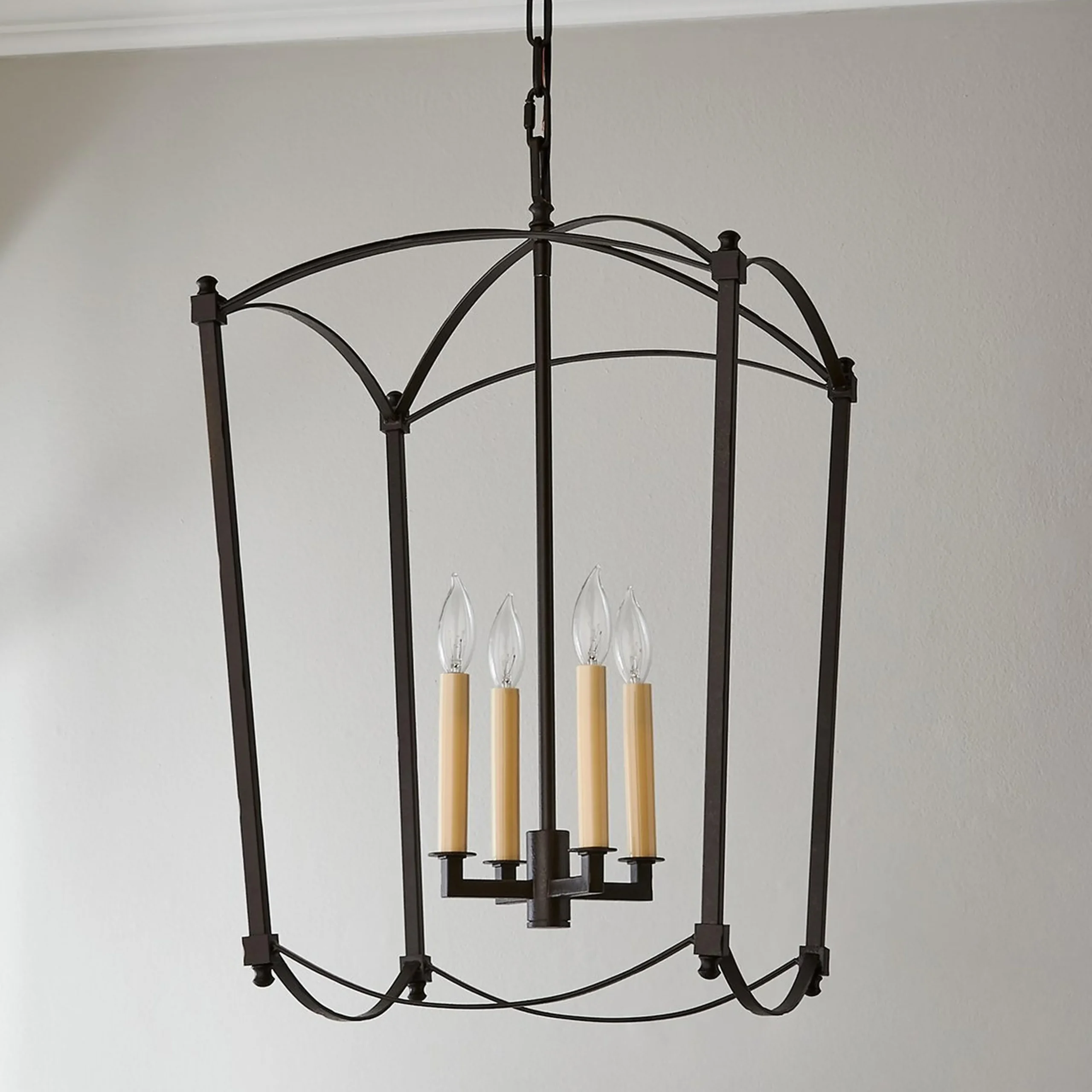 Traditional Beaux Lantern - 4 Light