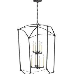 Traditional Beaux Two-Tier Lantern - 8 Light
