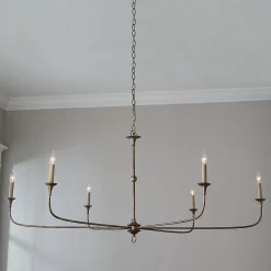 Transitional Glam Chandelier