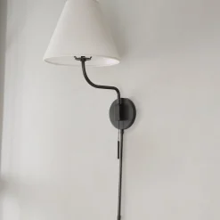 Transitional Swing Arm Sconce