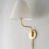 Transitional Swing Arm Sconce