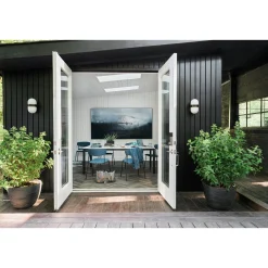 Tri Band Outdoor Sconce - Small