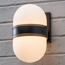 Tri Band Outdoor Sconce - Small