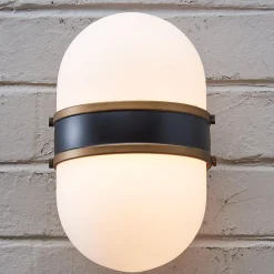 Tri Band Outdoor Sconce - Small