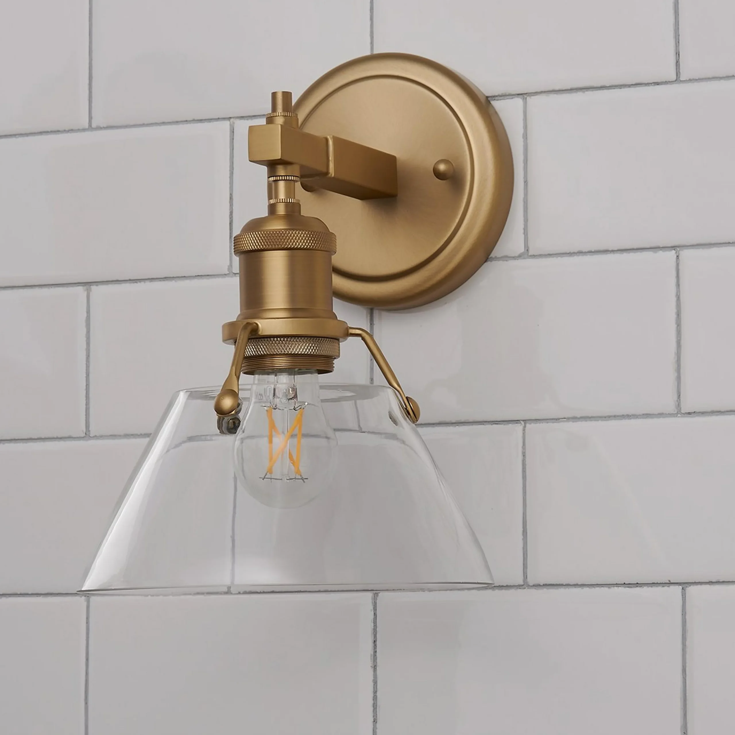 Truncated Cone Shade Sconce