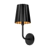 Trysania Sconce - Pleated Metal Shade