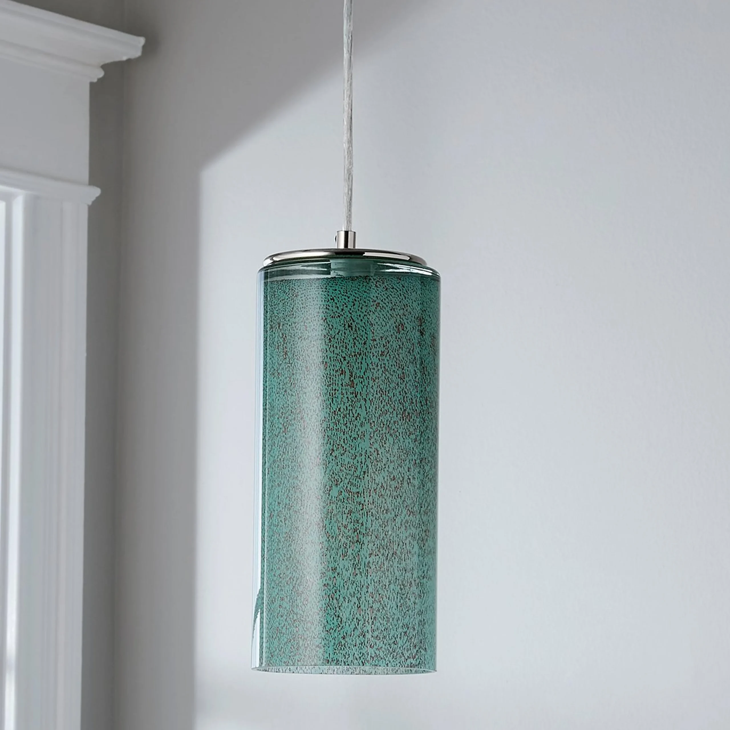 Turquoise Gradient Bubble Pendant