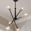 Twirled Batons Chandelier