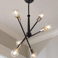 Twirled Batons Chandelier