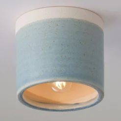 Two-Toned Ceramic Ceiling Light