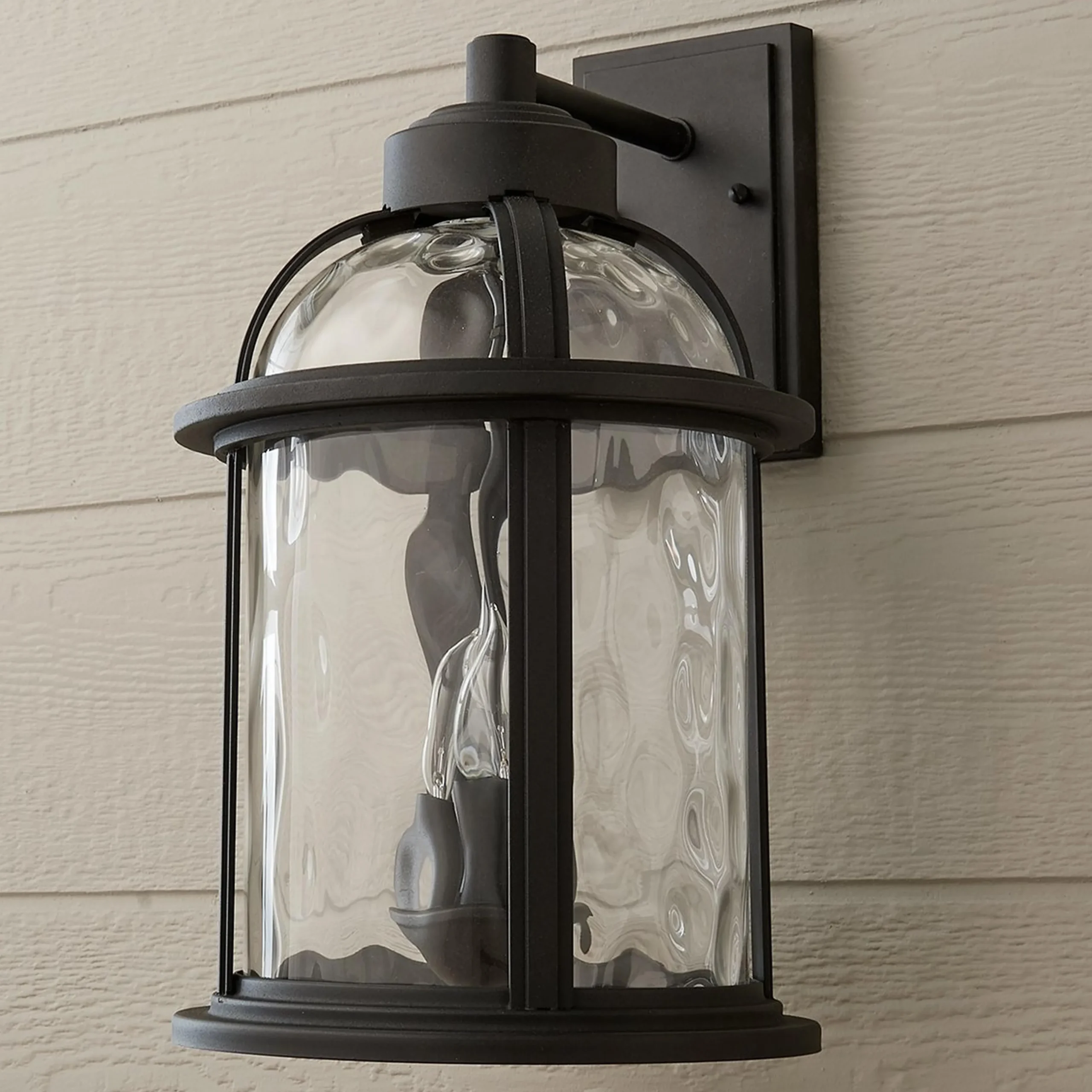 Undulated Outdoor Sconce - 4 Light