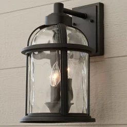Undulated Outdoor Sconce - 3 Light