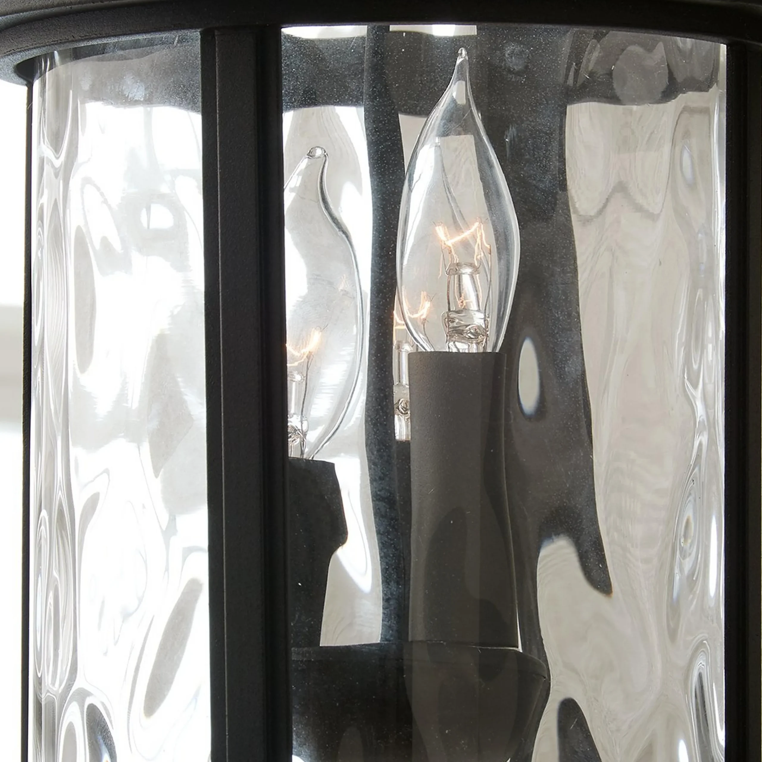 Undulated Outdoor Sconce - 3 Light