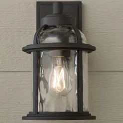 Undulated Outdoor Sconce - 1 Light