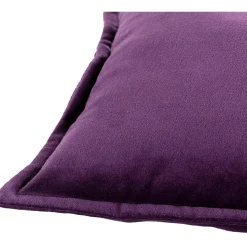 Velvet Lumbar Pillow - Polyester