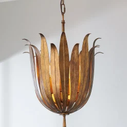 Vicenzio Leaf Chandelier - Small
