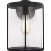 Vincent Clear Glass Outdoor Sconce - Medium
