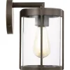 Vincent Clear Glass Outdoor Sconce - Small