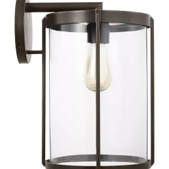 Vincent Clear Glass Outdoor Sconce - Large
