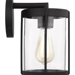Vincent Clear Glass Outdoor Sconce - Small
