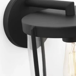 Vincent Clear Glass Outdoor Sconce - Extra Large