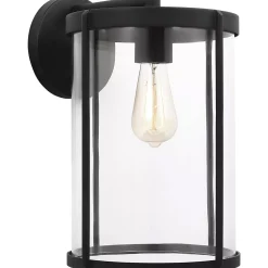 Vincent Clear Glass Outdoor Sconce - Large