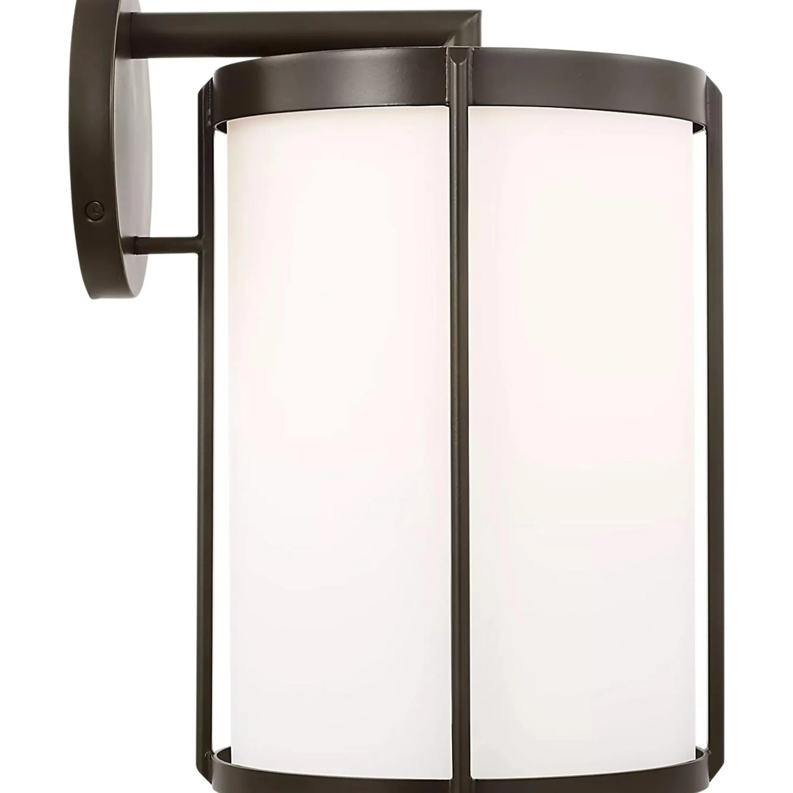 Vincent Opal Glass Outdoor Sconce - Large