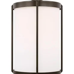 Vincent Opal Glass Outdoor Sconce - Large