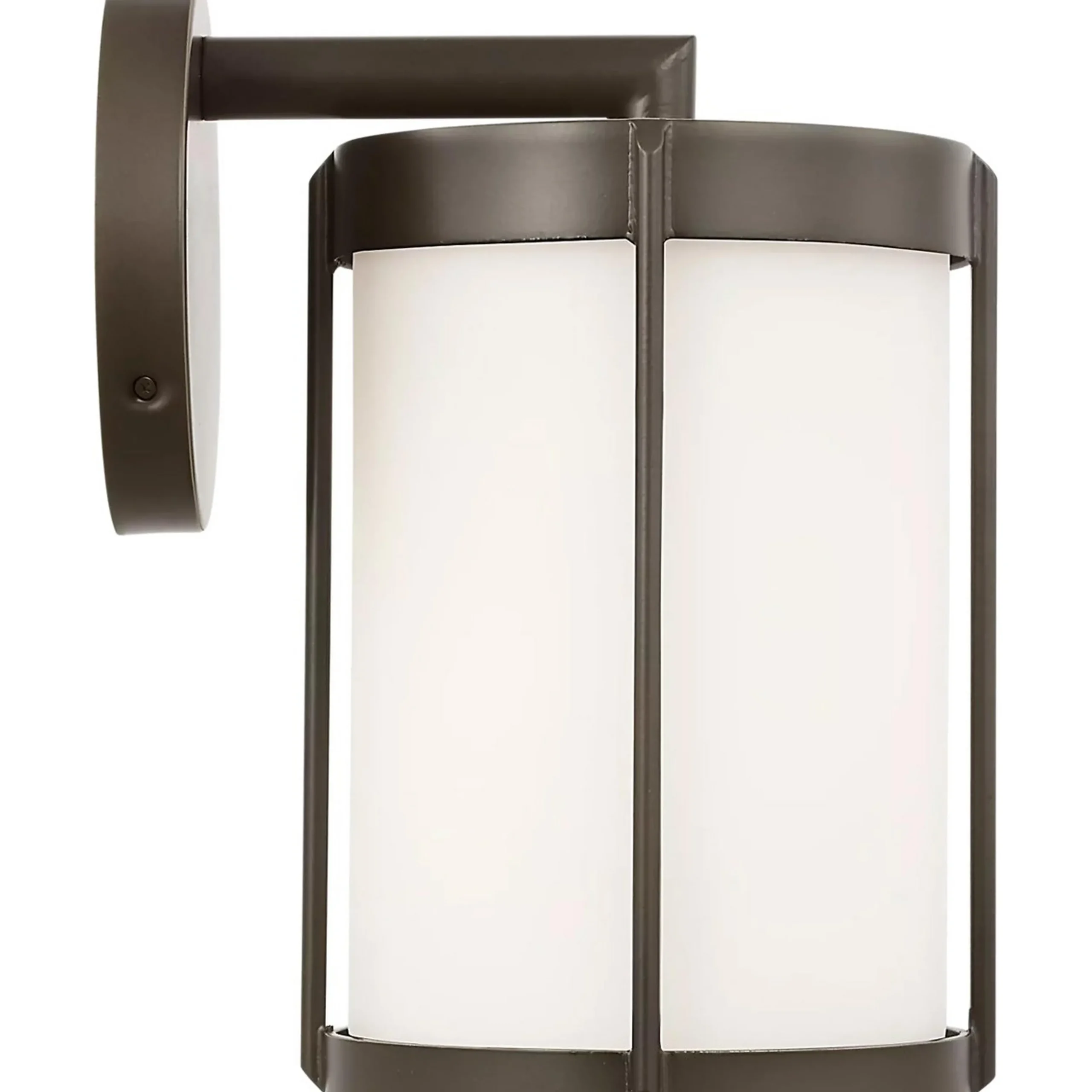 Vincent Opal Glass Outdoor Sconce - Small