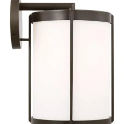 Vincent Opal Glass Outdoor Sconce - Medium