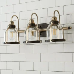 Vintage Librarian Vanity Light - 3 Light