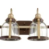 Vintage Librarian Vanity Light - 2 Light
