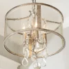 Vintage Modern Crystal Chandelier