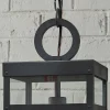 Vintage Suspended Pane Outdoor Pendant