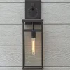 Vintage Suspended Pane Outdoor Sconce - Large