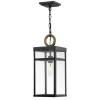 Vintage Suspended Pane Outdoor Pendant