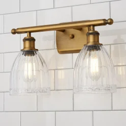 Vintage Update Vanity Light - 2 Light