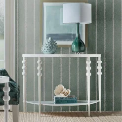 Vogelsong Half Moon Console Table